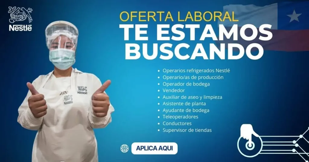 NESTLE- GRAN CONVOCATORIA LABORAL